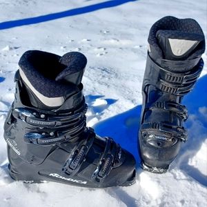 Nordica 26.5 downhill ski boots exopower Trend 03 - size 8.5 men's or 9.5 womens